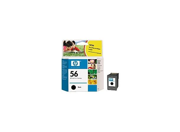Blekk HP C6656A Serie 56 sort 